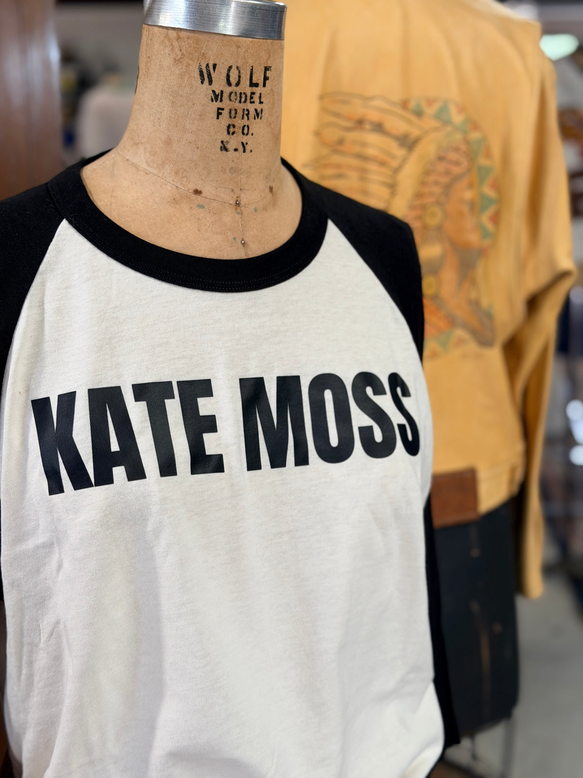Kate Moss Raglan