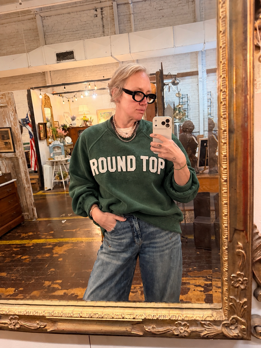 Round Top Varsity Sweatshirt