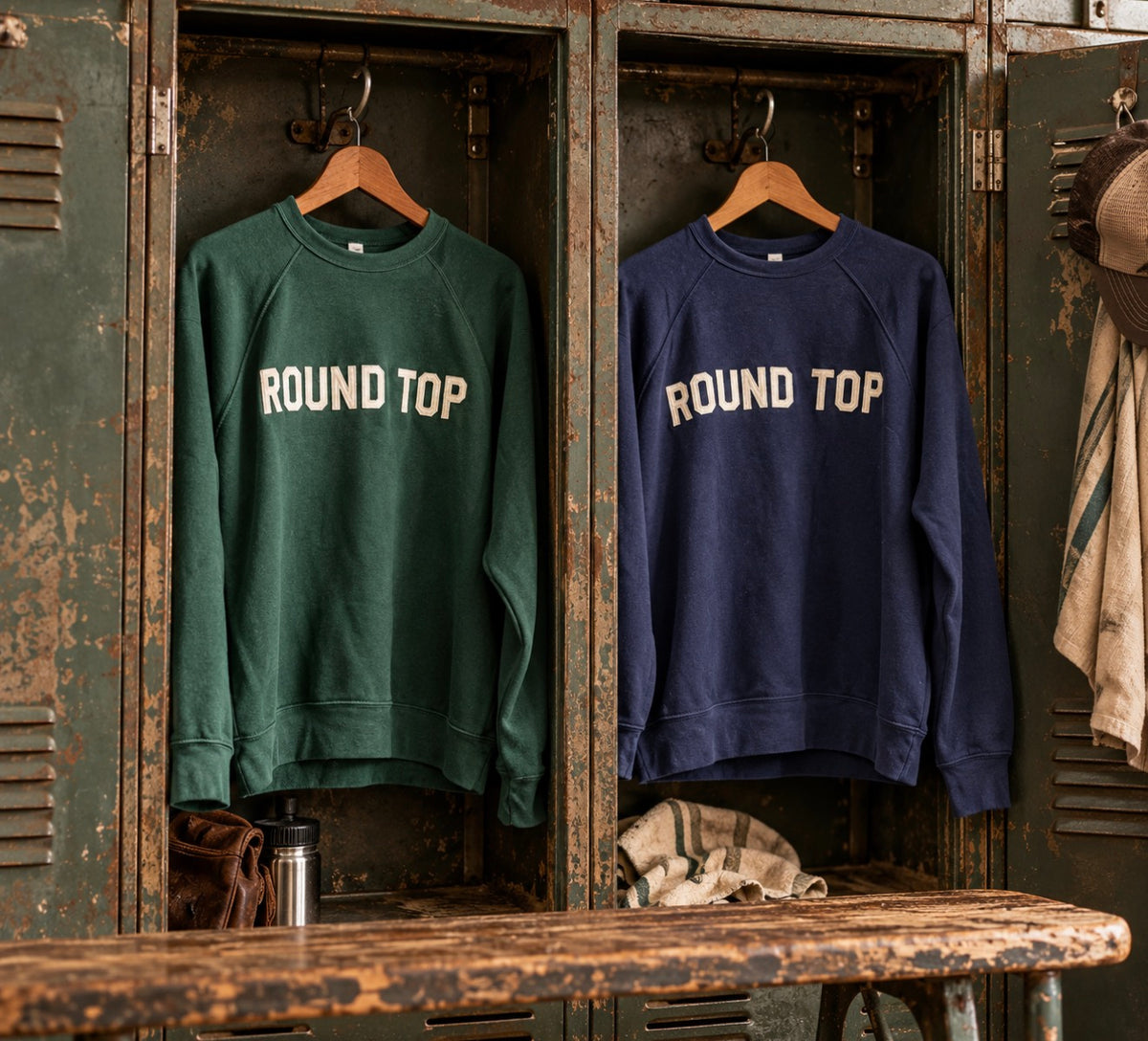 Round Top Varsity Sweatshirt